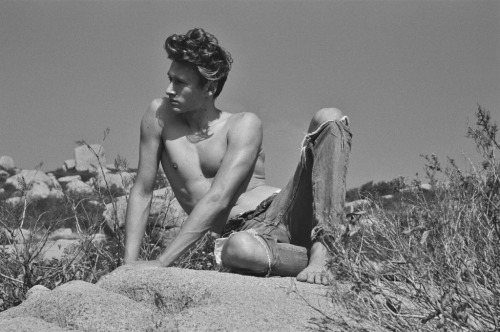 americasfinestkids: Reed is relaxing on a boulder, frame # 19 Poway, California (2015)