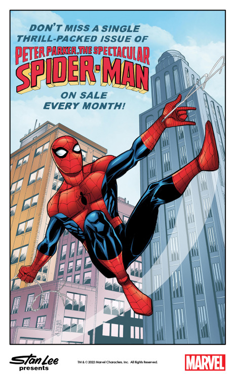 Marvel house ad for Peter Parker, The Spectacular Spider-Man by Mike Zeck (1980) recreated by Drew M