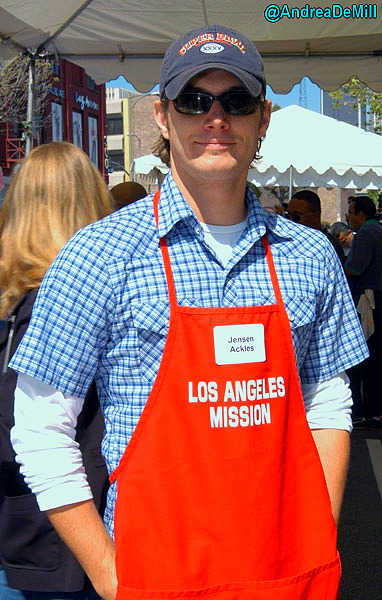 andreademill:   Jensen Ackles at the Los Angeles Celebrities Mission (19.04.2003) Part 1 and 3