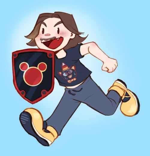 ponthion: He’s the shield boy! He’s the one who protects!Arin’s torturing himself 