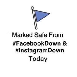 #facebookdown #instagramdown equals #zombiesapocalypse2019