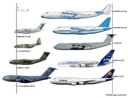 enrique262:  Cargo aircraft size comparison,