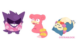 tetrablock:also put some pokemon stickers on my redbubble c: