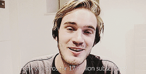 pewdie:   Felix,thank you for making this world a better place! &lt;3  daw :’D