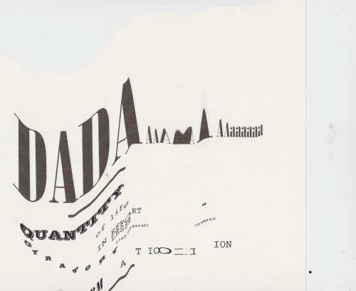 madalenaesanto:  take on Tristan Tzara quote about Dadaism