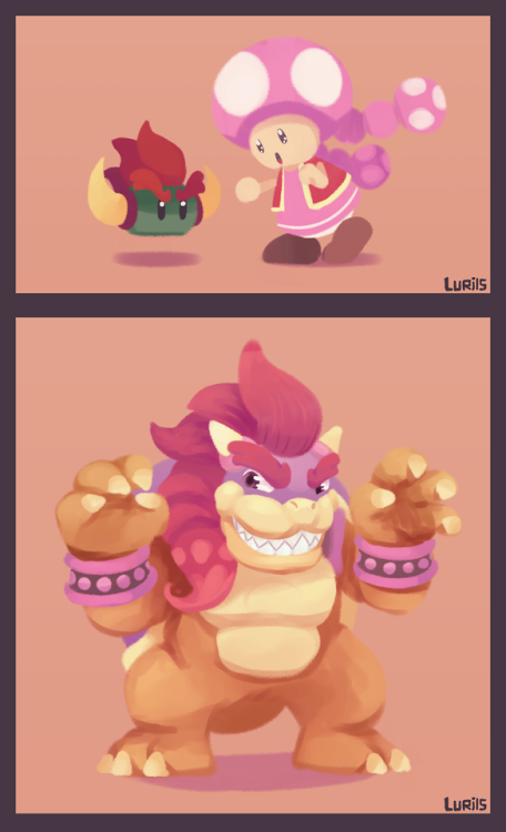 poyo-journal: Bowsette means… Toadette’s bowser form right? also, since the shell 