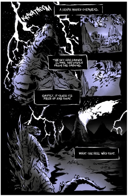 Godzilla Primordial: Special Preview Issue.  The first eight pages.  A new project by myself and Oth