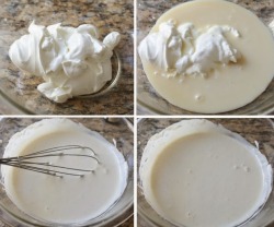 foodffs:  3 INGREDIENT NO CHURN GELATO ICE