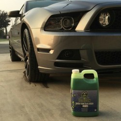 chemicalguys:  Let’s get Foamed up!!! With the new Honeydew #chemicalguys #foamupforwhat #foamparty #honeydew #iphone6 #scenicstangs #mustang #americanicon #silvermustangregistry #2995 #stangers_ #ford #mustanginspires #50years #mustangporn #greystang