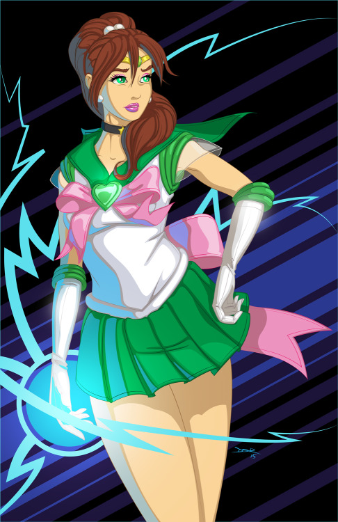 diegodigitaldesign: Sailor Jupiter all grown up.