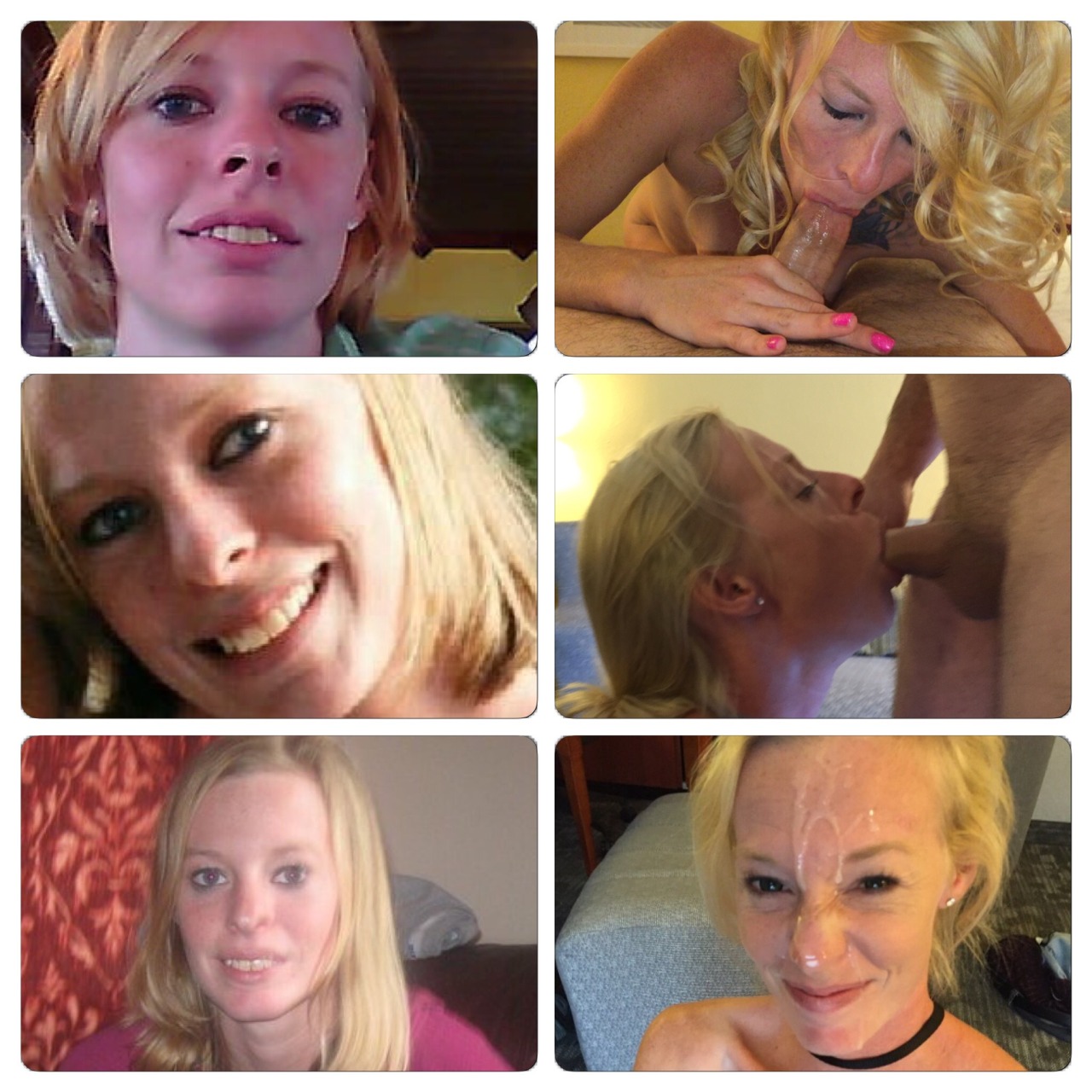 all-amateur-sluts:  Some sexy before and after of Lauren….as she grew from a shy