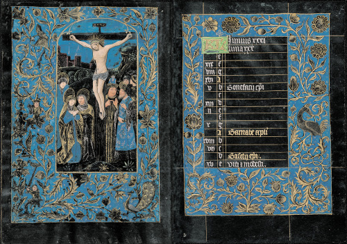interminomaris: This Book of Hours, referred to as the Black Hours, is one of a small handful of man