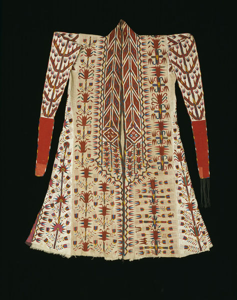 Woman&rsquo;s robe (chyrpy)Place of origin: TurkmenistanDate: 1900-1920Artist/Maker: Unknown&nbs