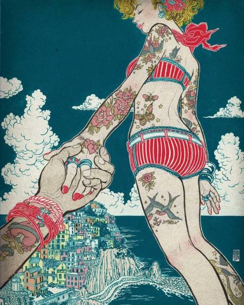 nevver:Yuko Shimizu illustrated (because)