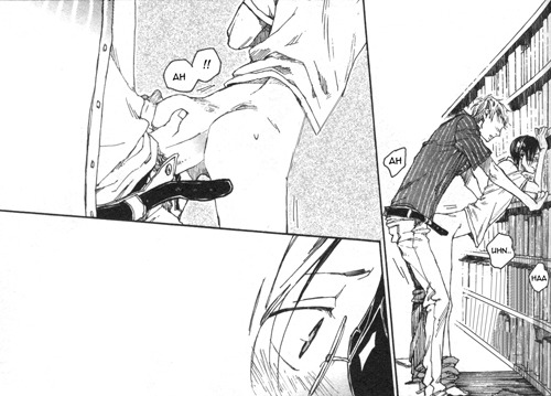 Edi's reading yaoi