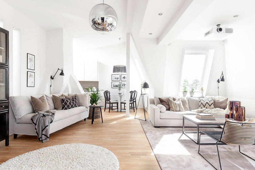 Stylish Interior Design — Modern Loft in Gothenburg by Moodhouse ...
