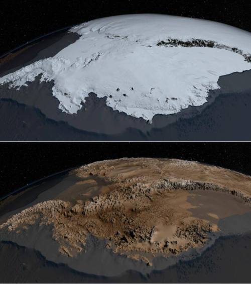 Naked Antarctica A multinational team, led by the British Antarctic Survey, have released the best p