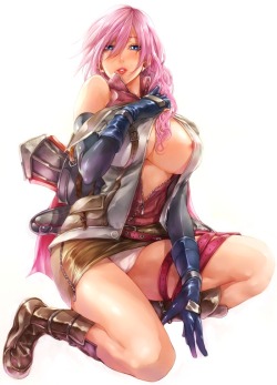 ecchipantsu:   Lightning Farron by Maimu    