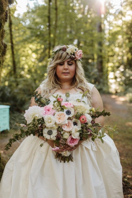 bigfatweddings: I have never felt more beautiful in my life. 9.19.15