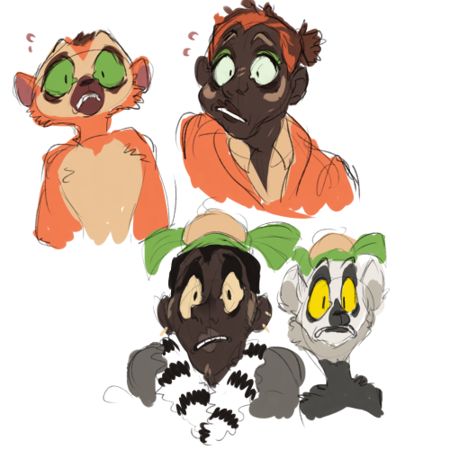 some old all hail king julien stuff that i forgot to post whoopsie doopsie