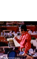 fashion-fit-for-a-king:  Outfit Elvis wore during his stage rehearsals while filming