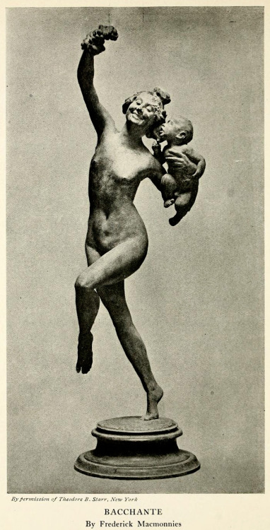 Frederick William MacMonnies (1863-1937), ‘Bacchante’, “American Masters of Sculpt
