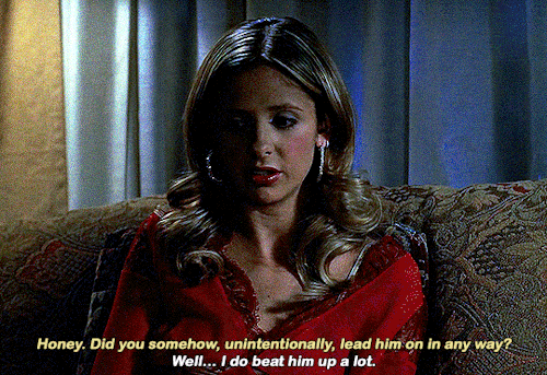 Spike's Totally Into You... Oh, Come On. You Didn't Notice? Buffy, Spike's Completely In Love With You.