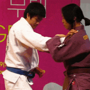 Women Jiu-Jitsu Self-Defense Demonstration . 