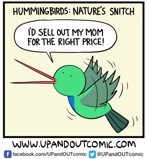 XXX upandoutcomic:  Snitches get stitches.  BUY photo