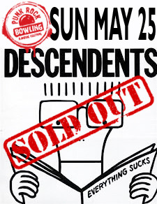 Punk Rock Bowling Sunday SOLD OUT! thank you everyone. see you soon!