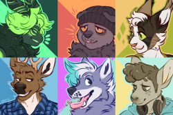 dragonbeanart: ICONS!! The ones at the top are the result of the icon commissions i took a couple of moths ago \o/ The two bottom ones are for an adopt I sold and a quick trade respectively! Characters belong to their owners, THESE ARE NOT FOR FREE USE!