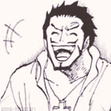anna-hiwatari:   Mihawk laughing, requested by blackbarbooks   Thank you, Toei shit