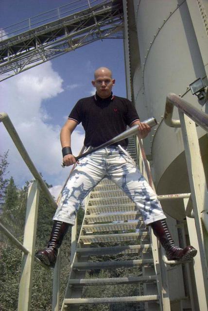 wp88:  The most brutal fagbasher in the city. Go ahead, Bruder, bash those disgusting