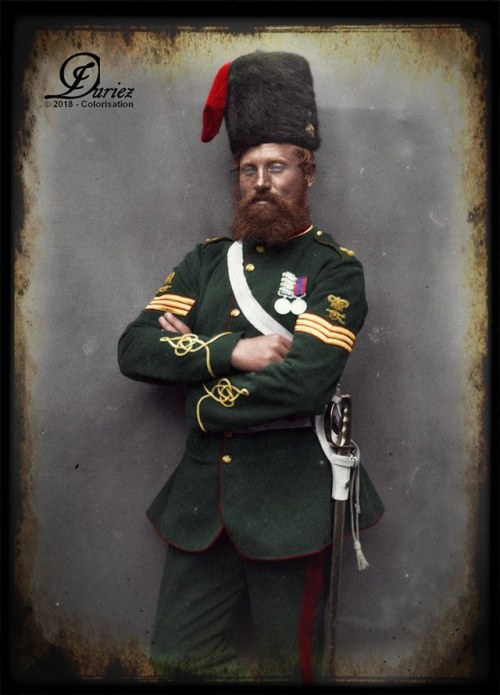 bantarleton:Sergeant Robert Glasgow, who served with the Royal Artillery during the Crimean War.