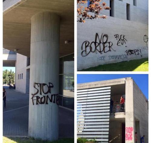 21 July 2016 - Photos from #nobordercamp acts in solidarity with the #RefugeeStruggle in #Thessaloni