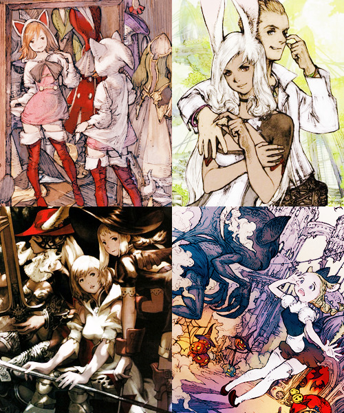 dalmasca-archive:  ff meme: one artist→ akihiko yoshida