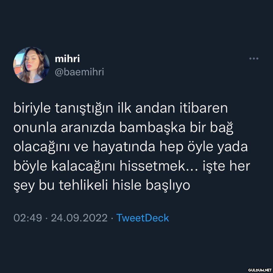 mihri @baemihri biriyle...