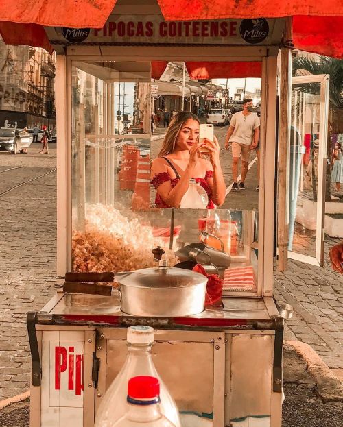 [Finge que é quinta] #tbt do carrinho de pipoca que ficava perto do elevador Lacerda, em Salv