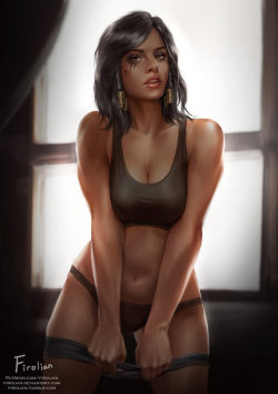 Pharah by FirolianThe perfect thing to wash