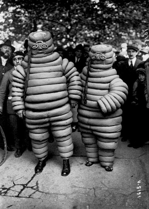 slobbering:  The Michelin man and his wife, adult photos