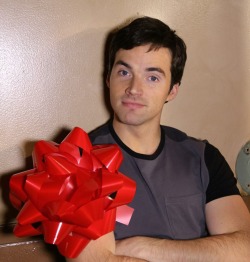 jordan-reet:  annabellebanks:  Are you my present?  I can be if you’d like [smirks]  I would love that. (Smirks)