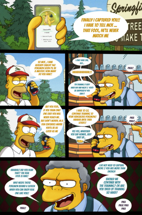 margesimpsonxxx - Pokemon Go! Marge Simpson Linkartoon Tumblr ...