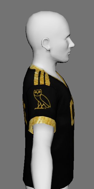 OVO Drake Jersey| Saucedshop &amp; Saucemiked- Recolorable (expect for overlays)- Young Adult/Ad
