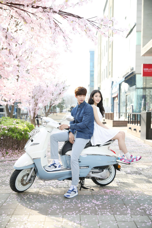 kpophqpictures: [CF] IU &amp; Song Jae Rim – Sbenu 2015 2667x4000