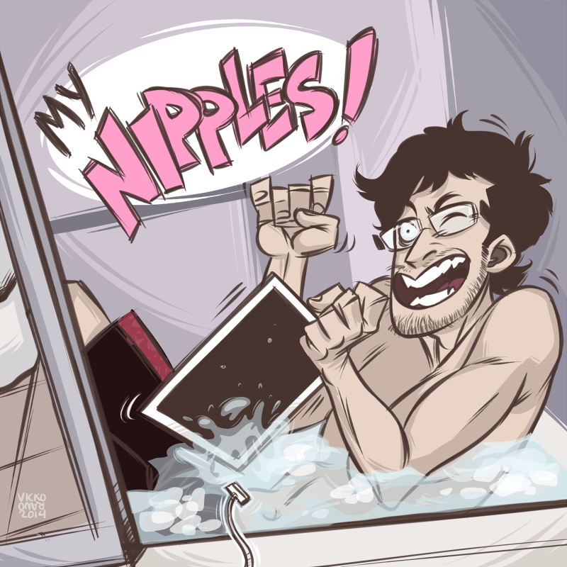 coffeeandcockatiels:  Markiplier’s latest: the ice bath challenge. Wherein, he