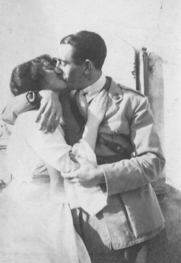 lifeofapolaroid:  My great grandparents, being terribly romantic in Egypt c.1915