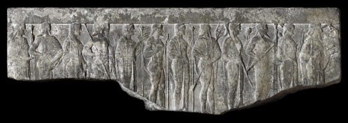 greekromangods:Procession of Twelve Gods and GoddessesGreek; 1st century BC–AD 1st century (Hellenis
