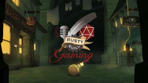 Have you watched the animated Rusty Quill Gaming trailer yet? If not here are some stills! I’m