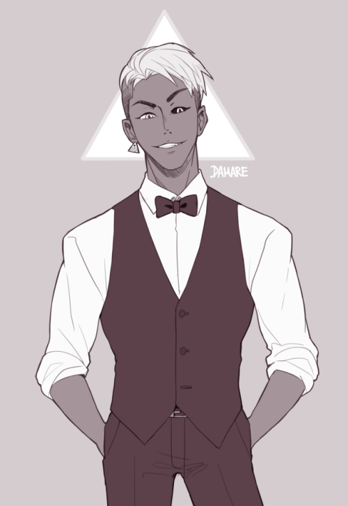 damare-draws: Happy Birthday @extrics! it took some time but I had super much fun drawing your 