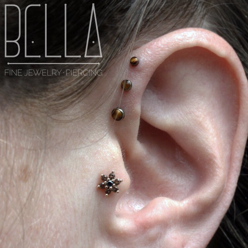 Logo design for Bella Fine Jewelry & Piercing